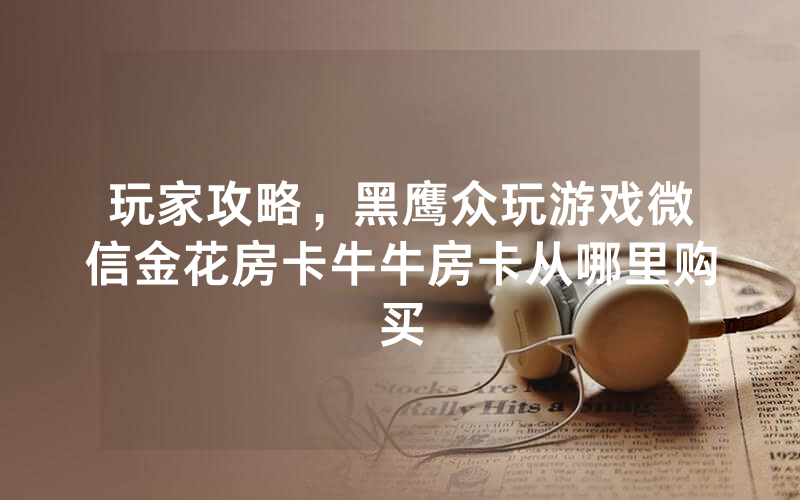 玩家攻略，黑鹰众玩游戏微信金花房卡牛牛房卡从哪里购买
