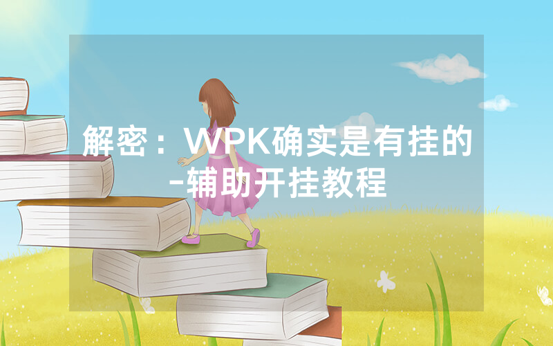 解密：WPK确实是有挂的-辅助开挂教程