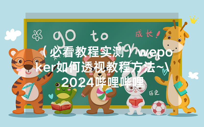 （必看教程实测）wepoker如何透视教程方法~\2024哔哩哔哩