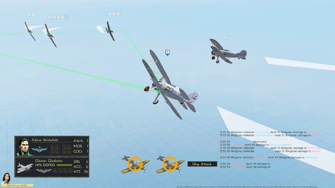 《Outlaw  Squadron》Steam上线 空战回合制战略