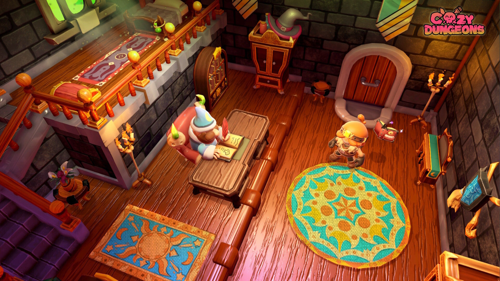 冒险/室内设计游戏《Cozy  Dungeons》Steam页面上线 支持中文