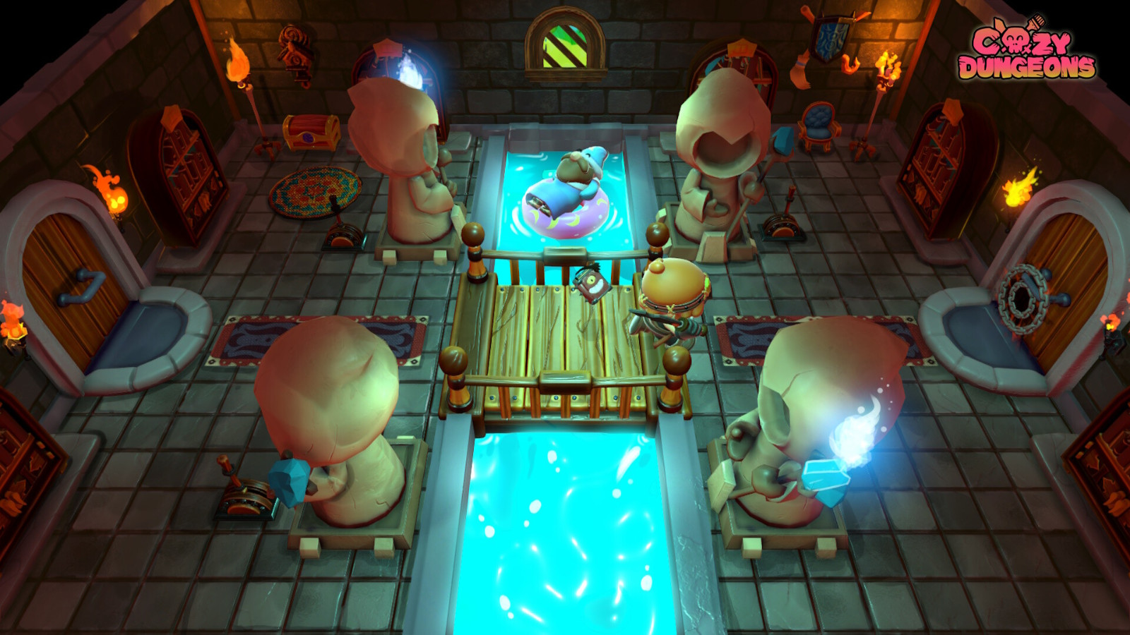 冒险/室内设计游戏《Cozy  Dungeons》Steam页面上线 支持中文
