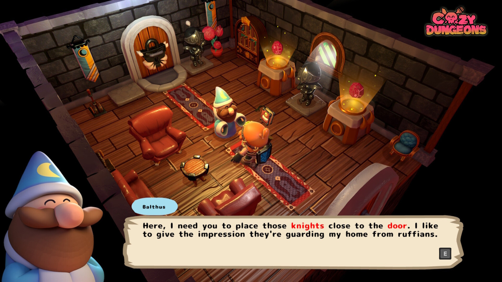 冒险/室内设计游戏《Cozy  Dungeons》Steam页面上线 支持中文