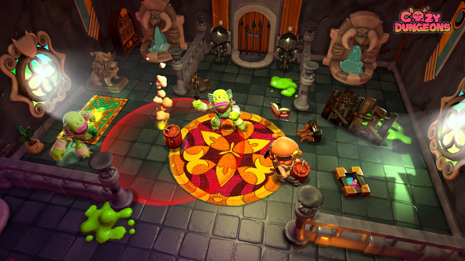 冒险/室内设计游戏《Cozy  Dungeons》Steam页面上线 支持中文