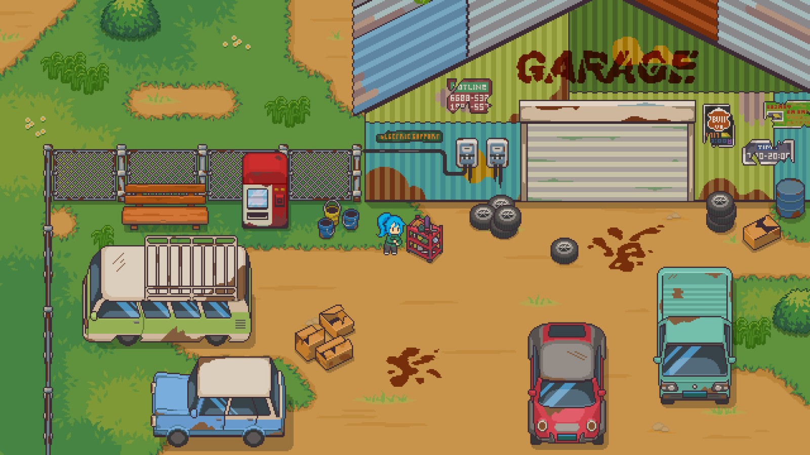 国产单机《无人区回响》上架Steam  后末日像素风