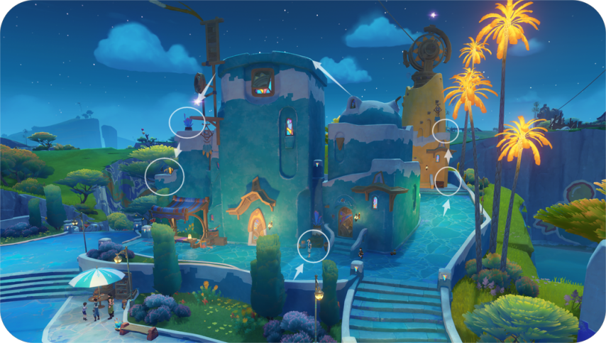 《原神》海岛圣遗物调查