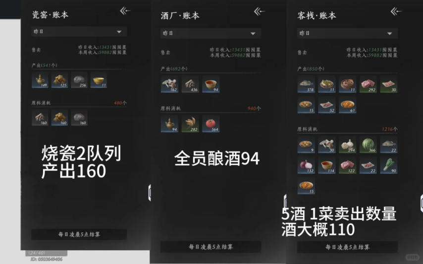 《燕云十六声》六级燕级家业永动机细节解说