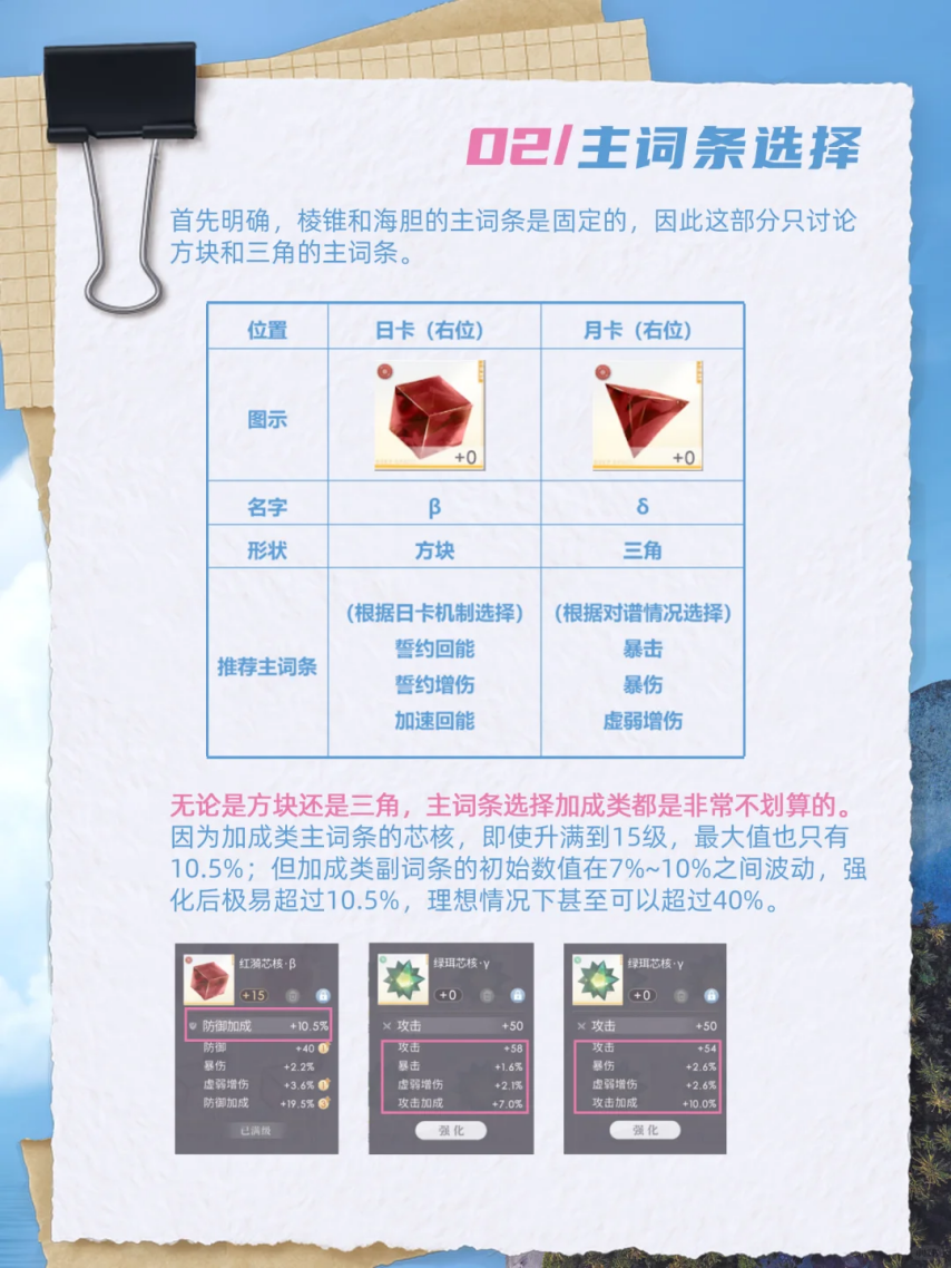 《恋与深空》宝宝教程之芯核战斗基础教学